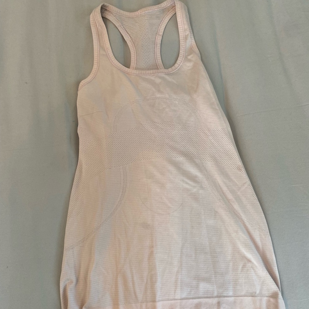 Light Pink Lululemon Tank Top